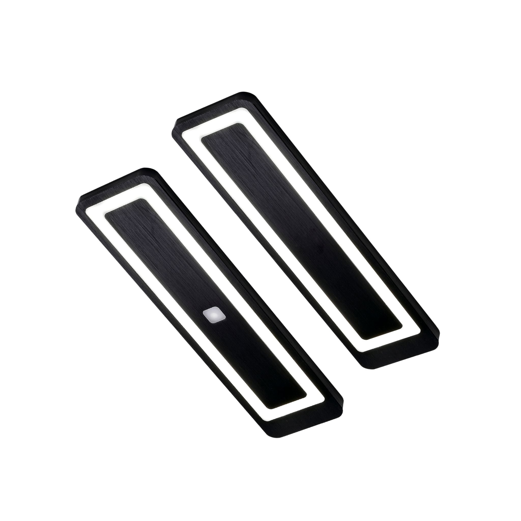 LUX-4000 LED Küchenbeleuchtung Unterbau – Schwarz (2er-Pack)