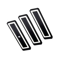 LUX-4000 LED Küchenbeleuchtung Unterbau – Schwarz (3er-Pack)