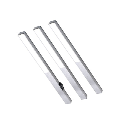 LONGLED Keukenverlichting Onderbouw - Zilver (3 PACK) Neutraal wit licht