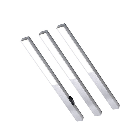 LONGLED Keukenverlichting Onderbouw - Zilver (3 PACK)
