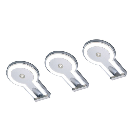2-TONE Küchenbeleuchtung Unterbau – Silber (3er-PACK)