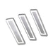LUX-4000 LED Küchenbeleuchtung Unterbau – Edelstahl (3er-Pack)