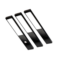 STYLE Küchenbeleuchtung Unterbau – Schwarz (3er-PACK)