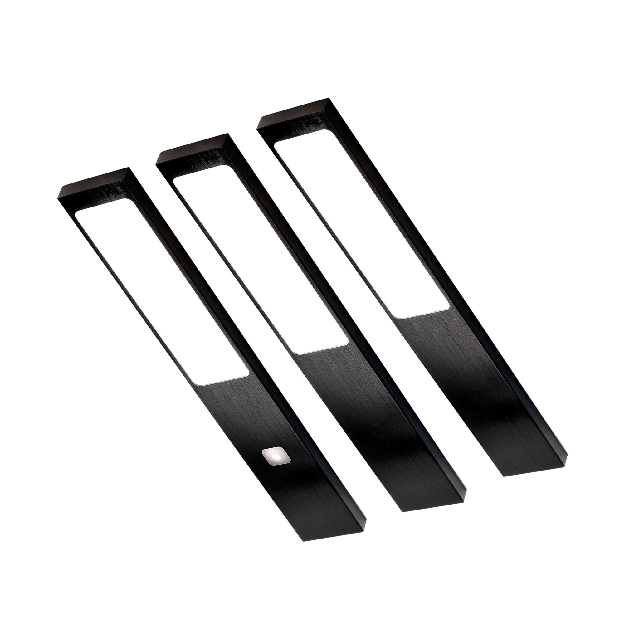 STYLE Küchenbeleuchtung Unterbau – Schwarz (3er-PACK)