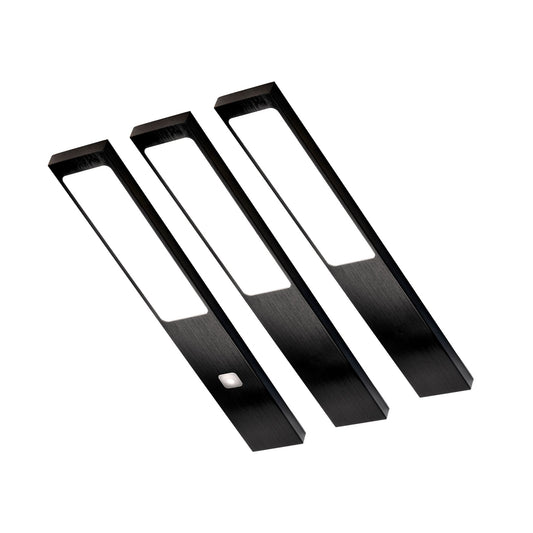 STYLE Küchenbeleuchtung Unterbau – Schwarz (3er-PACK)