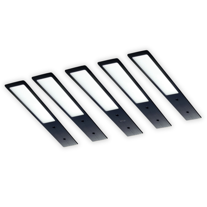 SMART LED Keukenverlichting Onderbouw - Zwart (5 PACK) Warm wit licht