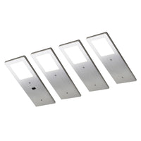 XL4000 Unterbauleuchte Küche – Silber (4er-PACK) Neutralweißes Licht