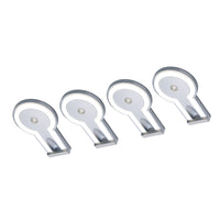 2-TONE Küchenbeleuchtung Unterbau – Silber (4er-PACK)