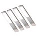 STYLE Keukenverlichting Onderbouw - Zilver (4 PACK) Instelbare lichtkleur
