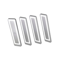 LUX-4000 LED Keukenverlichting Onderbouw - RVS (4 PACK)
