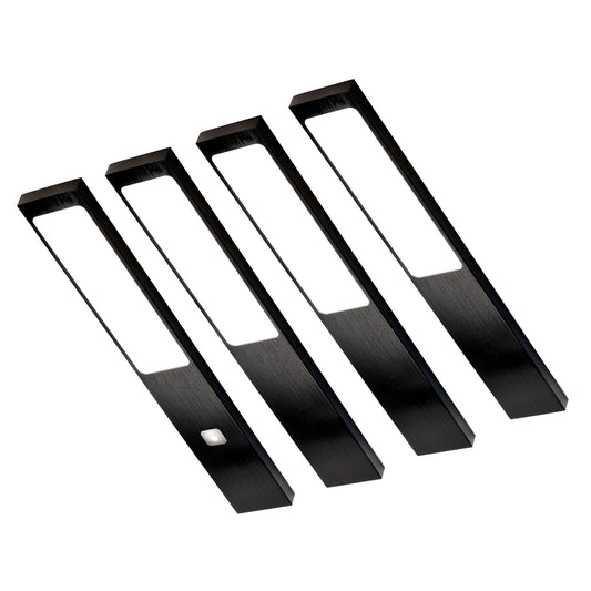 STYLE Keukenverlichting Onderbouw - Zwart (4 PACK)