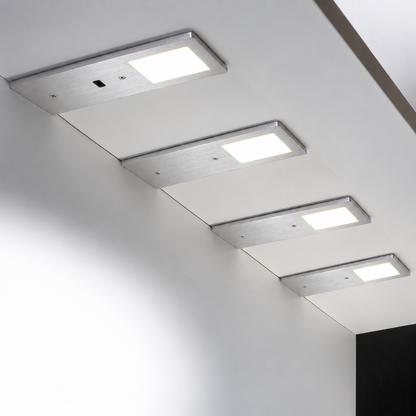 XL4000 Keukenverlichting Onderbouw - Zilver (4 PACK) Neutraal wit licht