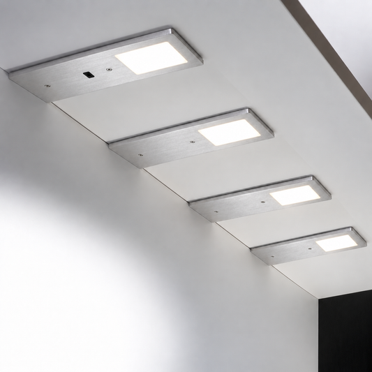 XL4000 Keukenverlichting Onderbouw - Zilver (4 PACK) Neutraal Licht