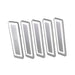 LUX-4000 LED Küchenbeleuchtung Unterbau – Edelstahl (5er-Pack)
