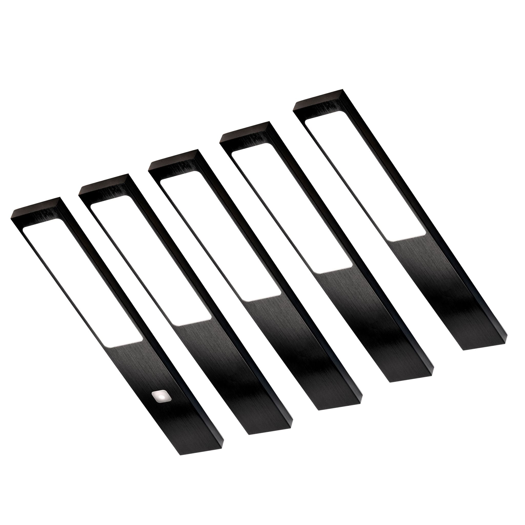 STYLE Küchenbeleuchtung Unterbau – Schwarz (5er-PACK)
