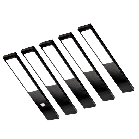 STYLE Küchenbeleuchtung Unterbau – Schwarz (5er-PACK)