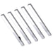 LONGLED Küchenbeleuchtung Unterbau – Silber (5er-Pack)