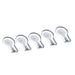2-TONE Küchenbeleuchtung Unterbau – Silber (5er-PACK)