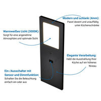 XL3000 Einzelne LED-Lampe Schwarz (Zusätzliche leuchte)