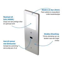 XL4000 Losse Led Lamp Zilver Neutraal Licht (Aanvullende lamp)
