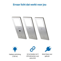 XL4000 Keukenverlichting Onderbouw - Zilver (2 PACK) Neutraal Licht