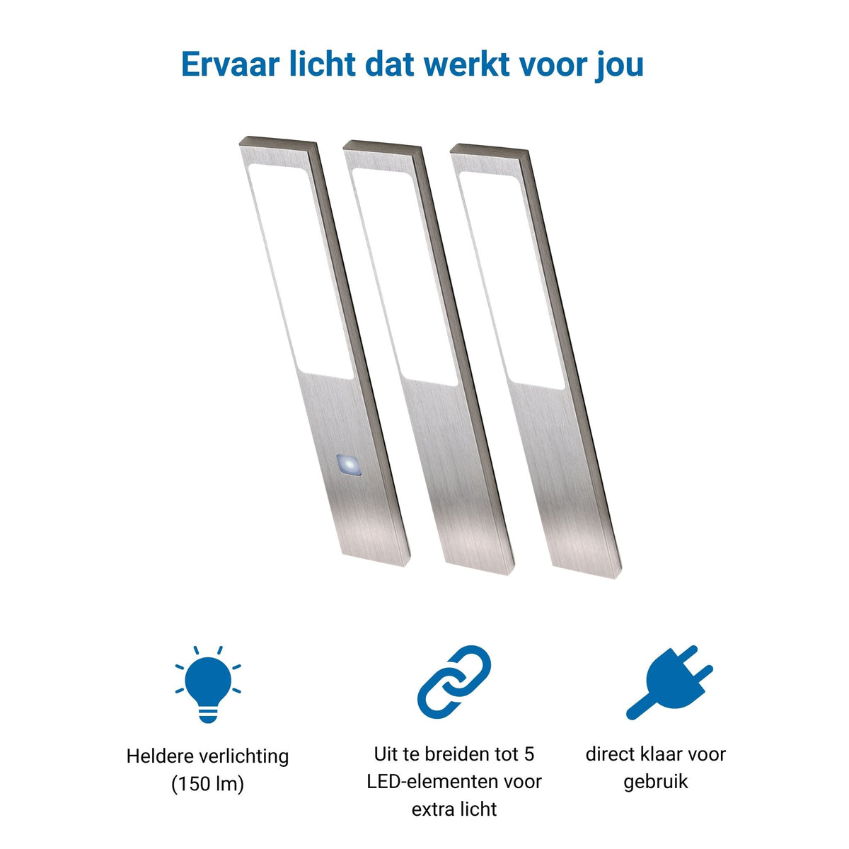 STYLE Losse Led Lamp Zilver (Aanvullende lamp) Instelbare lichtkleur