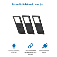 XL3000 Losse Led Lamp Zwart (Aanvullende lamp)