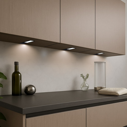 SMART LED Keukenverlichting Onderbouw - Zwart (2 PACK) Warm wit licht