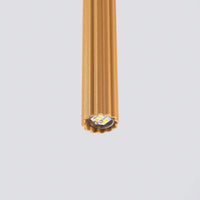 Pendelleuchte Candle 1 – Gold & Stahl