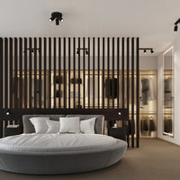 Plafondlamp Japandi 3 – Zwart & Aluminium