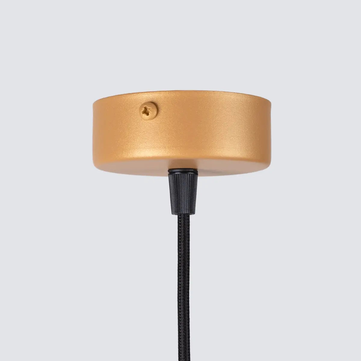 Pendelleuchte Candle 1 – Gold & Stahl