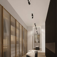 Plafondlamp Japandi 2 – Zwart & Aluminium