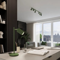 Hanglamp Japandi 1 – Groen & Aluminium