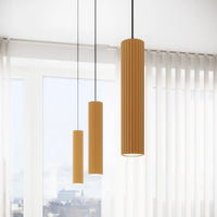 Pendelleuchte Japandi 1 – Gold Aluminium