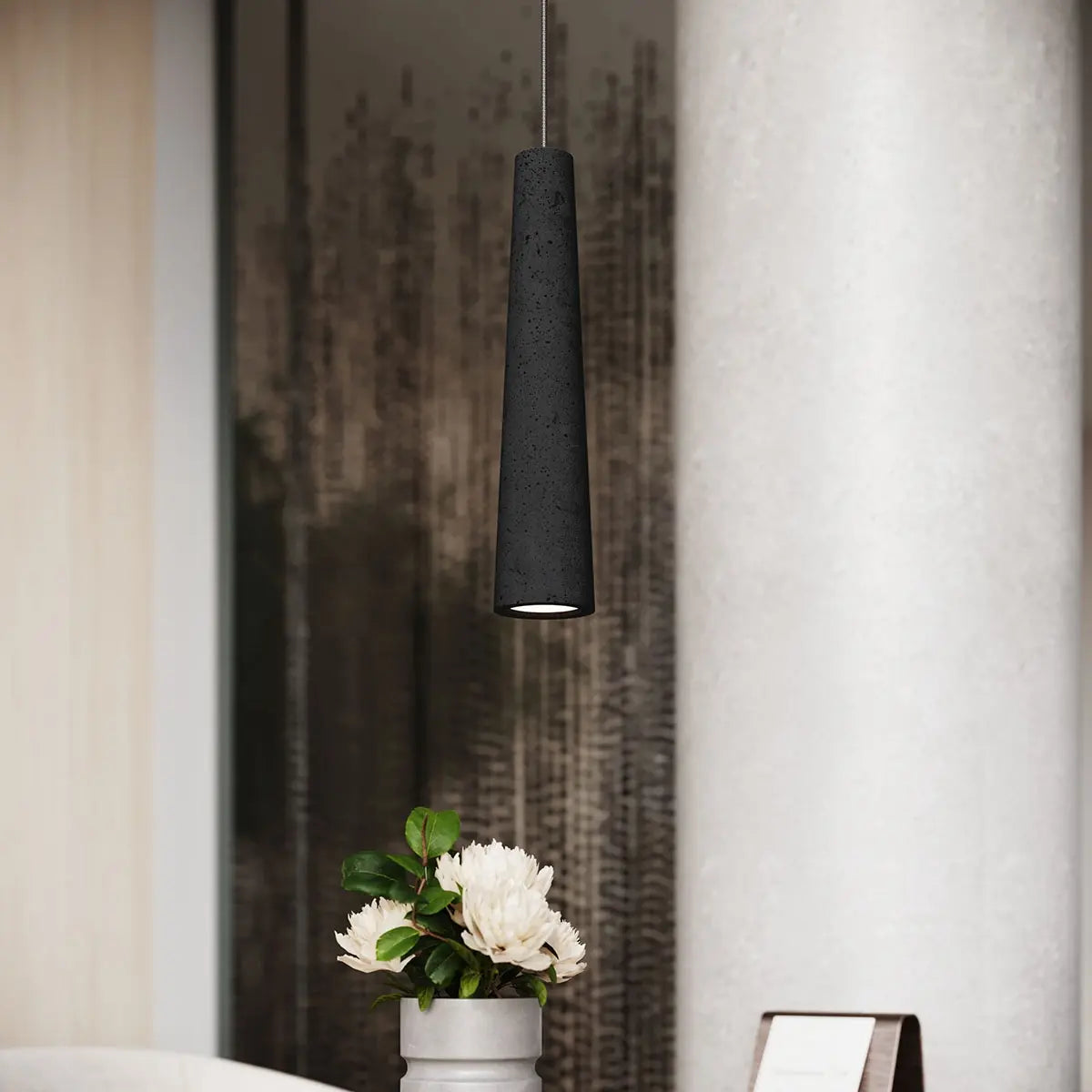 Hanglamp Shape 1 – Zwart & Beton