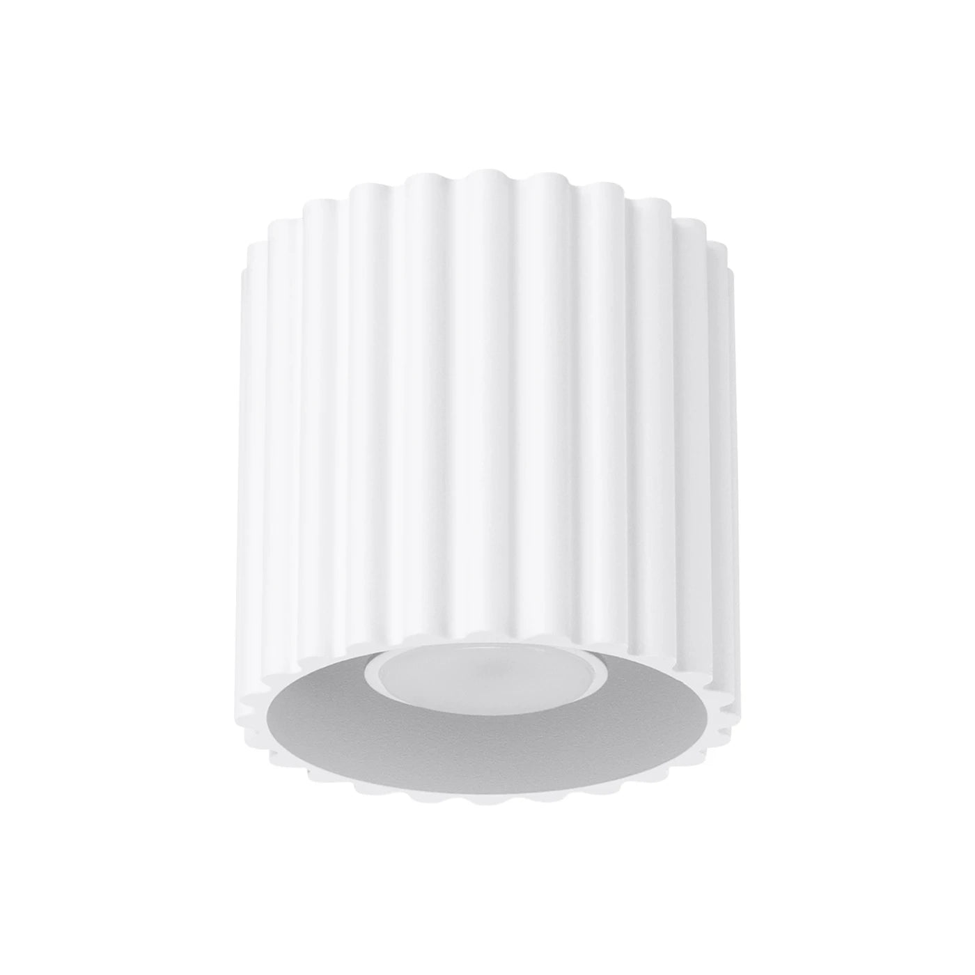 Spots Japandi Single – Wit & Aluminium