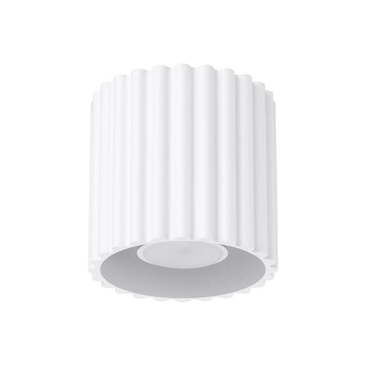 Spots Japandi Single – Wit & Aluminium