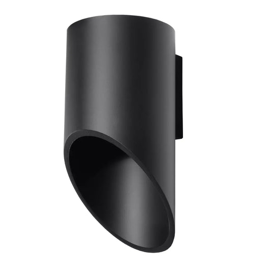 Wandlamp Pipe 20 – Zwart & Aluminium