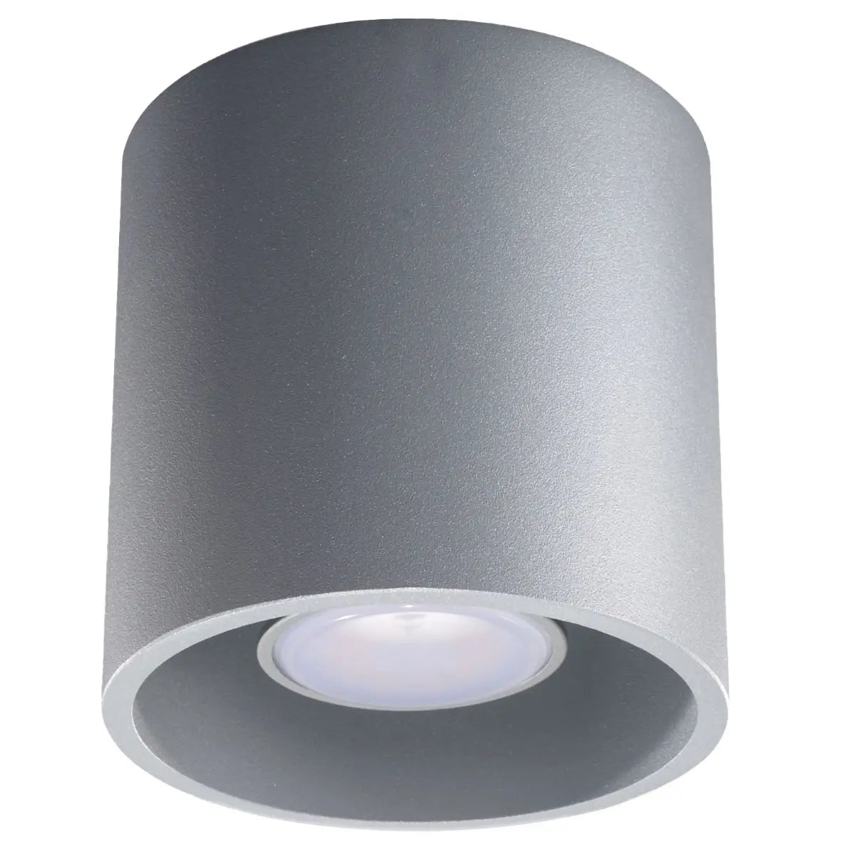 Plafondlamp Rondo 1 – Grijs & Aluminium