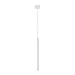 Hanglamp Matita 1 – Wit & Staal