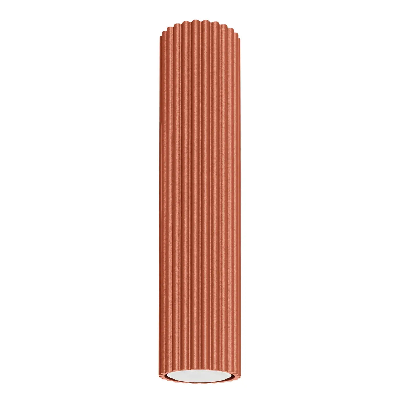 Plafondlamp Japandi 30 – Oker Rood & Aluminium