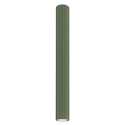 Plafondlamp Japandi 60 – Groen & Aluminium