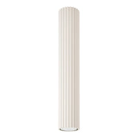 Plafondlamp Japandi 40 – Beige & Aluminium