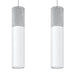 Hanglamp Tube Beton – Wit & Grijs Beton