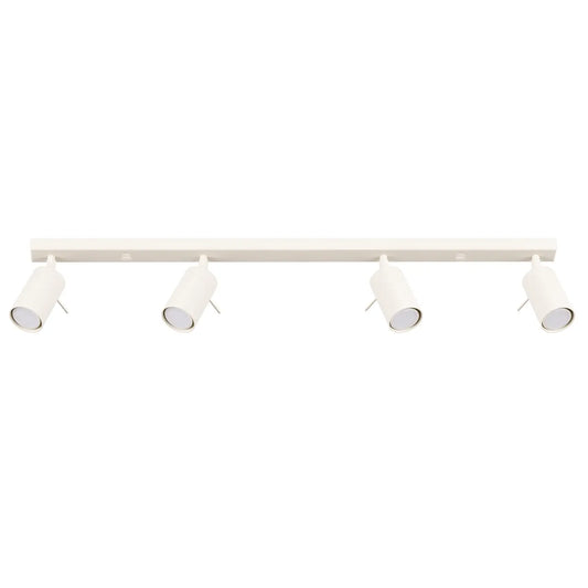 Plafondlamp Rondo 4 – Beige & Staal