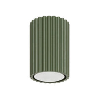 Deckenleuchte Japandi 10 – Grün & Aluminium