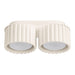 Spots Japandi Double-XS – Beige & Aluminium