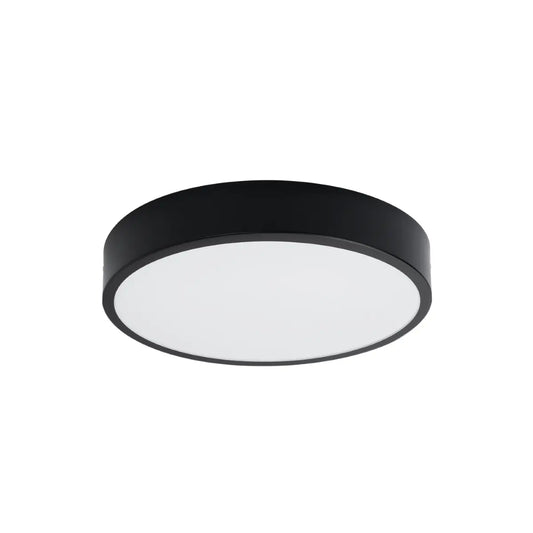 Deckenleuchte Ufo Thin 40 – Schwarz & Aluminium