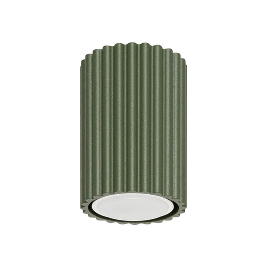 Plafondlamp Japandi 10 – Groen & Aluminium