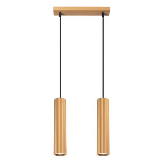 Hanglamp Japandi 2 – Goud Aluminium